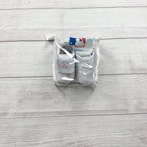 MLB Skidders Baby Shoes Boston Red Sox Soft Sole Sneakers NWT 6-12 Months 3-4